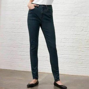 Long Tall Sally Tall Womens High Rise Fashion Skinny In Indigo Tint Size  4 NWT
